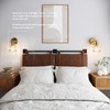 Shenmoyl Vintage Wall Sconces Set of 2 with Transparent Tulip