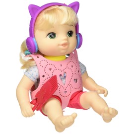 Baby Alive Littles, Carry 'n Go Squad, muñeca de Pelo Rubia pequeña Chloe, Portador de muñecas, Accesorios, Juguete para niños a Partir de 3 años