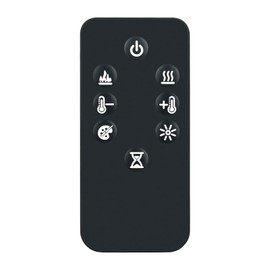 WINFLIKE Remote Control Replace for Dimplex Wall-Mounted Linear Electric Fireplace DWF3651B BLF5051-INT BLF3451-INT BLF7451-INT BLF7451 6909610100 BLF3451 6909590100 BLF5051 BLF7452