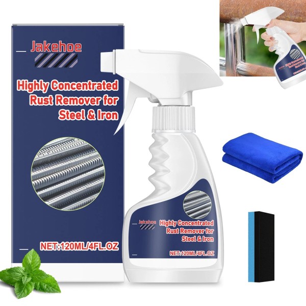 Heavy Duty Rust Removal for Metal,Multipur<wbr/>pose Rust Remover Spray,Stainles<wbr/>s S