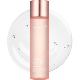 Medicube TRIPLE COLLAGEN Toner 4.0, 140 ml - Facial Toner with Moisturizing and Firming Effect