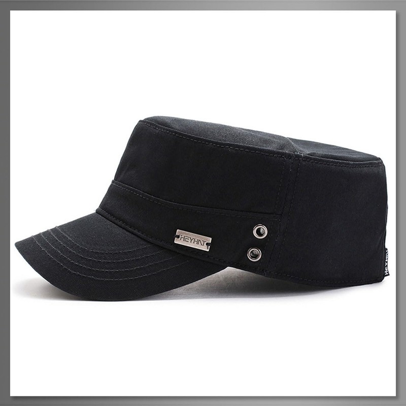 Buzz Selection CAP271 Work Cap, Military Plate, Logo, Hat, Sports,