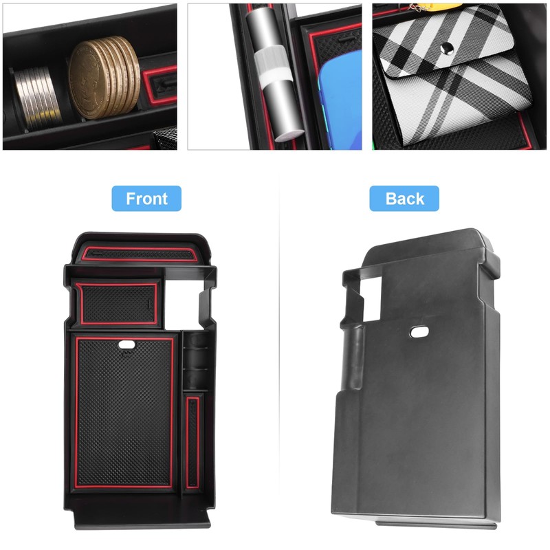 Coleya Centre Console Storage Box Compatible with Mazda CX-30 2019-2024,