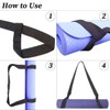 ZYWQ Yoga Mat Carrier Strap, Adjustable Thick Straps Sling for