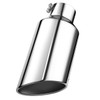 Upower 4 Inch Inlet Exhaust Tip, 4" Inlet 7" Outlet
