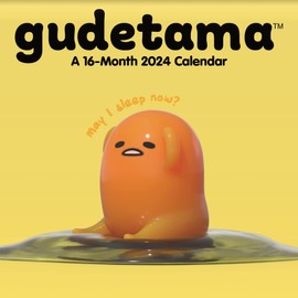 2024 Gudetama Wall Calendar