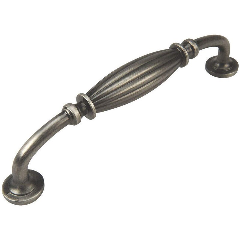 Cosmas 10 Pack 7120AS Antique Silver Country Style Cabinet Hardware