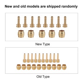 10Set Bike Hydraulic Disc Brake Hose Olive Insert - Compact Copper Alloy Olive Oil Needle for Magura MT2/MT4/MT5/MT6/MT7 - Easy to Install - Set of 10 for Cycling Enthusiasts