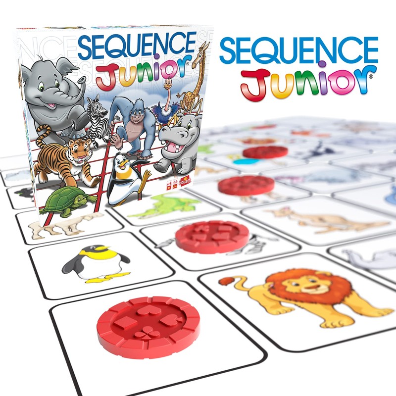 Goliath Games Sequence Junior | Classic Sequence Fun, Just for