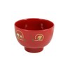 Masawa 73542 Miyako Soup Bowl Vermilion Owl