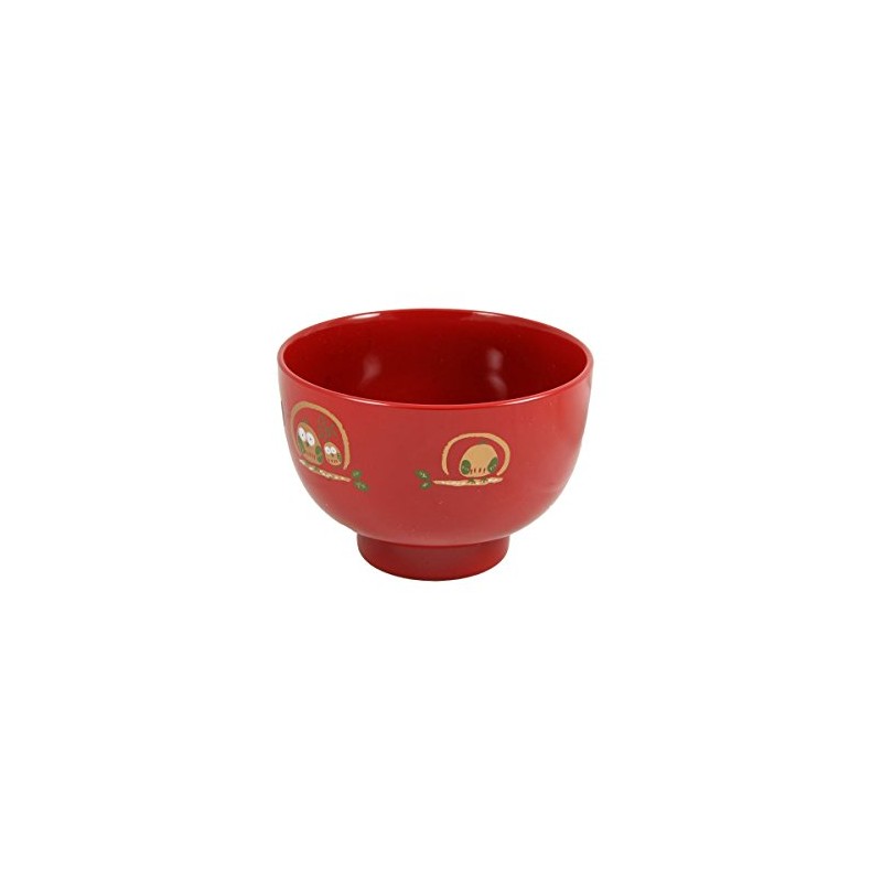 Masawa 73542 Miyako Soup Bowl Vermilion Owl