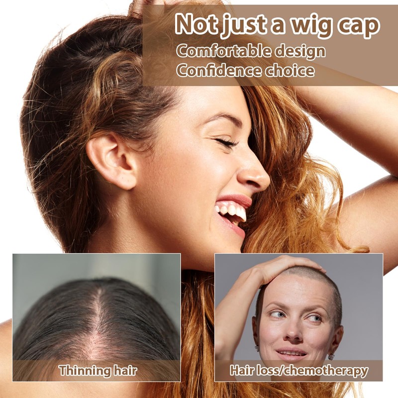 Tucnoeu 2 Pack Wig Caps to Hold Wig in Place