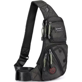 Nicgid Sling Bag Chest Shoulder Backpack Fanny Pack Crossbody Bags for
