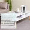 Table Rubbish Bin with Lid, Mini Stainless Steel Table Waste