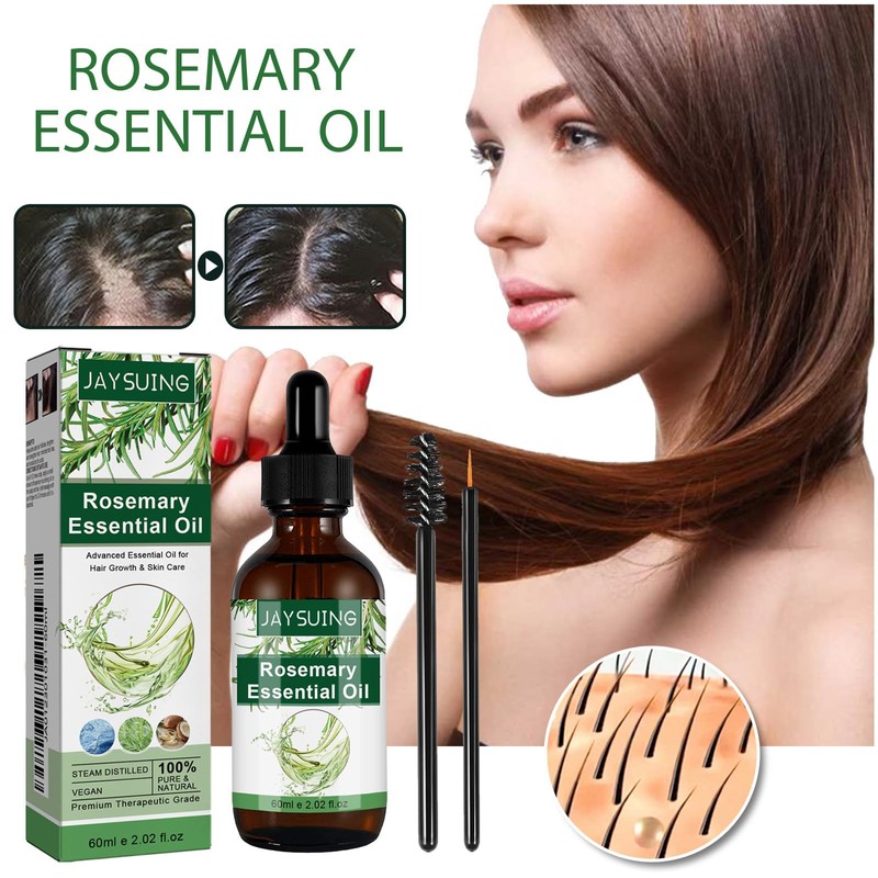 Rosemary Essential Oil, Organic Rosemary Oil for Hair Growth, Rosemary