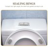 HOMSFOU Buttons Dual Flush Button Toilet Push Button Toilet Water-Saving