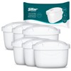 Sillar Water Filter Cartridges Compatible with Brita Maxtra+, Style, Marella,