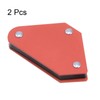 HARFINGTON 2pcs Mini Arrow Welding Magnet Holder, 10LBS 45, 90,