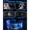 Kimimara Cyberpunk LED Glasses – Party Luminous Glasses Luminous Visor