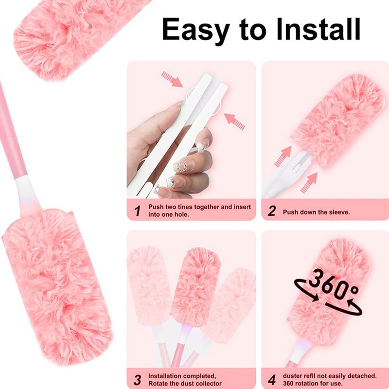Flash Duster Dust Magnet Starter Kit Dust Magnet Refills 15