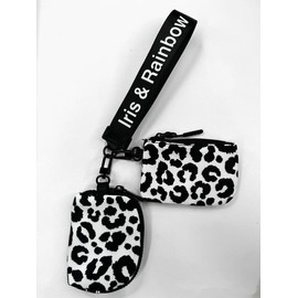 The Iris Pouch Wristlet (#8049-2) Simplify Your Routine:_Black/White Leopard