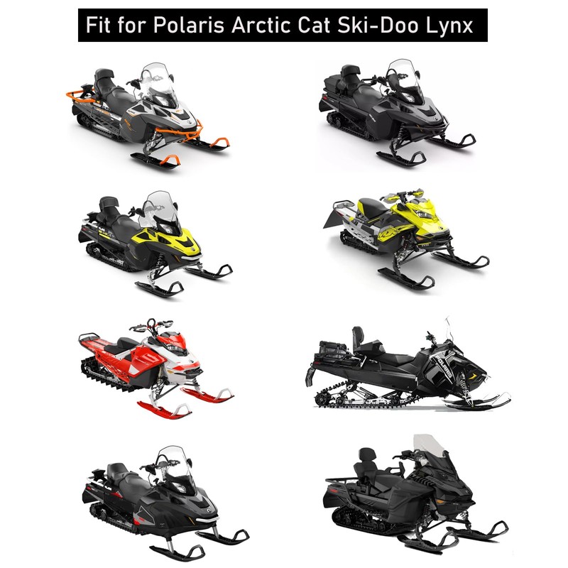 Ccscyua Snowmobile Ice Scratchers Reverse Replacement Kit for Polaris Skidoo
