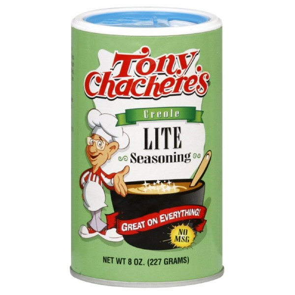 Tony Chachere's Seas Lite Salt, 8-Ounce (Pack of 6)