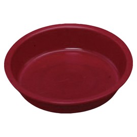 Iris Ohyama Color Saucer No. 6 Grape Diameter Approx. 7.1 x Height 1.3 inches (18 x 3.3 cm)