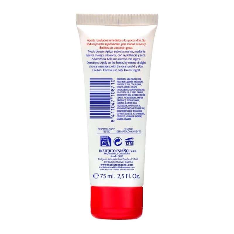 Instituto Español Crema De Manos Urea 75Ml