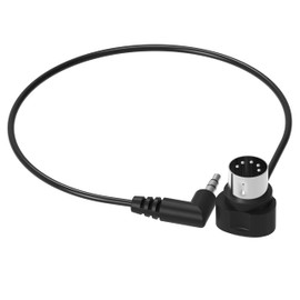 FORE TRS 3.5mm MIDI Cable 2-Pack 2-FT / 60CM Type-A TRS 3.5mm to MIDI 5 Pin Din Cable with Ultra-Small Plugs for Tight Space 2-Pack 2-FT / 60CM