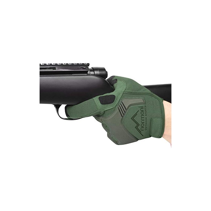 Full Finger All-Round Gloves for Sports and Outdoor Use Olive