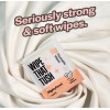 MightyGood Wipe That Tush Flushable Travel Wet Wipes - 10
