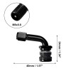 Motoforti 4Pcs Metal 90 Degree Valve Stem Vacuum Tyre Valve