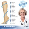 CHARMKING Compression Socks for Women & Men (8 Pairs) 15-20