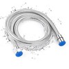 Bidet Hose Replacement, 47 Inch Bidet Hose for Toilet Handheld