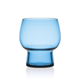 Mikasa Phoebe Double Old Fashioned Beverage, Set of 4, Blue