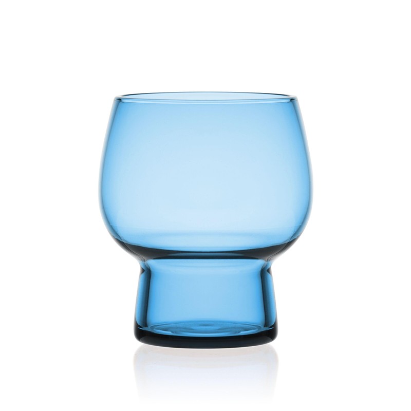 Mikasa Phoebe Double Old Fashioned Beverage, Set of 4, Blue