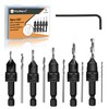 MulWark Countersink Drill Bit Set, 11 PCS Counter Sink Drill