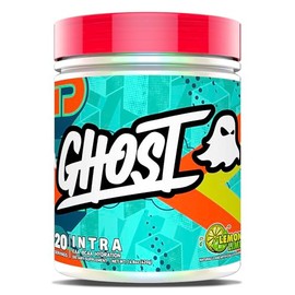 GHOST Intra Workout Powder, Lemon Lime - BCAAs, & EAAs, Nootropics & Hydration - Essential & Branch Chain Amino Acids Supports Muscle Recovery, Energy & Focus - Pre, Intra & Post Workout Powders