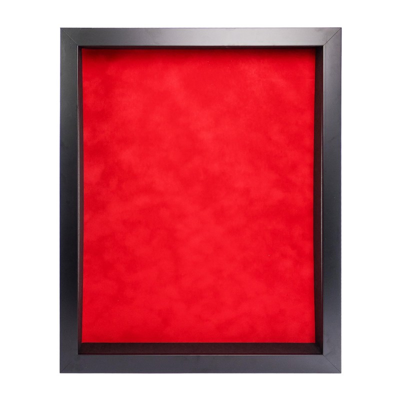 16x24 Shadow Box Frame Black Wood with a 1 3/4"