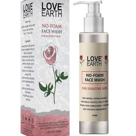 No Foam Face Wash for Normal to Sensitive Skin | Soap Free, Non-Irritating, Skin Hydrating | Gentle Skin Cleanser 100ML
