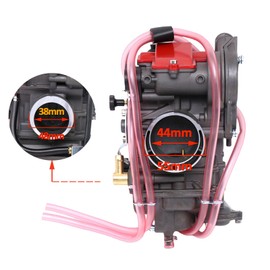 SVKZGFZ Carburetor for Yamaha WR250F YZ250F 2001-2013, TC250 TE250 2002-2016 FCR MX 38mm Carb Replace 5XC-14101-G0-00 (Black)