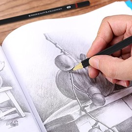 OWLKELA OWLKELA 12 Stüch Bleistifte Set, 2H H F HB B 2B 3B 4B 5B 6B 7B 8B, Skizzierstifte, Professionelle Bleistift, Graphitstifte - Künstlerischen Kreationen, Zeichnungen, Skizzieren