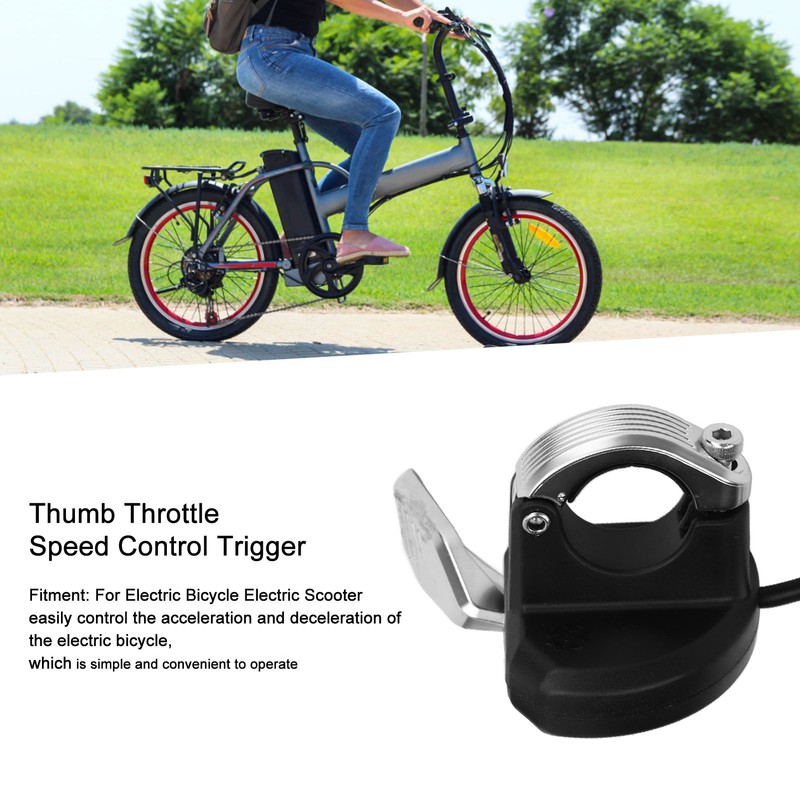 Thumb Throttle Speed Control Trigger Waterproof Durable Electric Bike Thumb