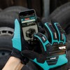 Makita P-84567 Advanced Impact Demolition Gloves, Size Medium