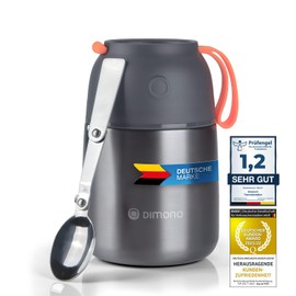 Dimono® Thermal Container Warming Container, Lunch Box To-Go Food Container, Stainless Steel Food Container (500 ml)