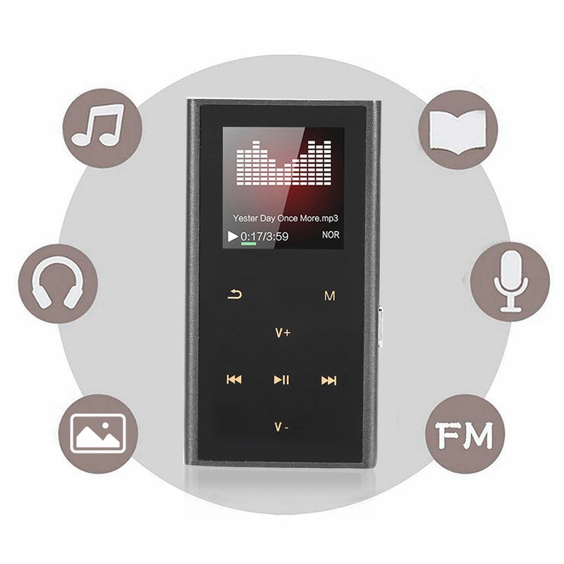 Lossless Long Palyback MP3 Uitrathin TF Card FM Radio Recorder