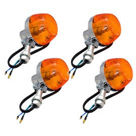 Optimister Motorcycle Turn Signal CB Bike General Purpose Cb400 CB750 12V Turn Signal Honda CB Series Long Stay (Long)