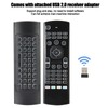 6‑Axis Backlight 2.4G Wireless Double Sides Keyboard Infrared Sensor Remote
