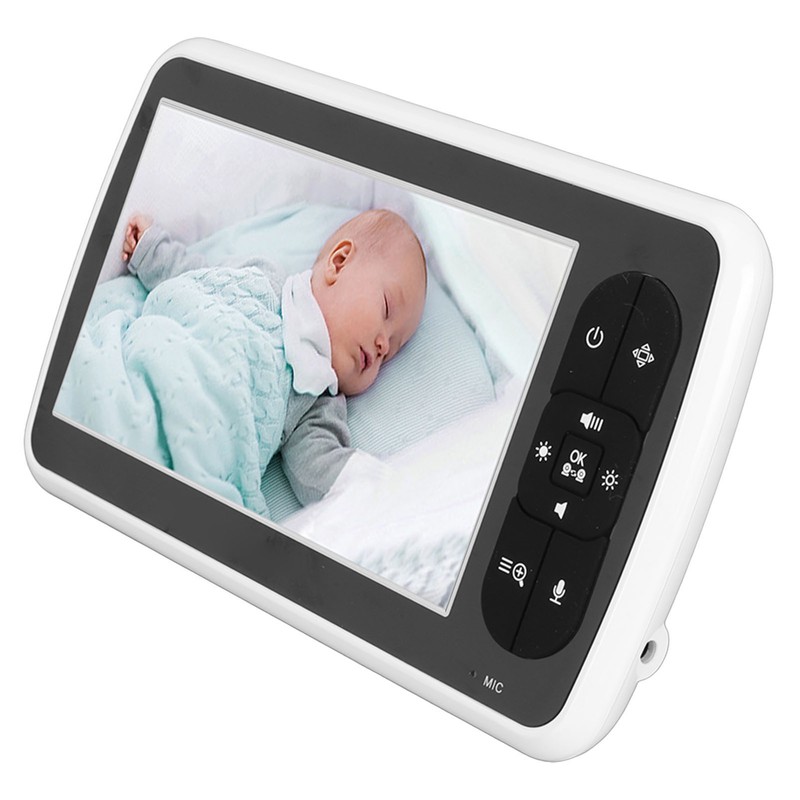 Baby Monitor with 5 Inch HD Display WiFi 2x Zoom